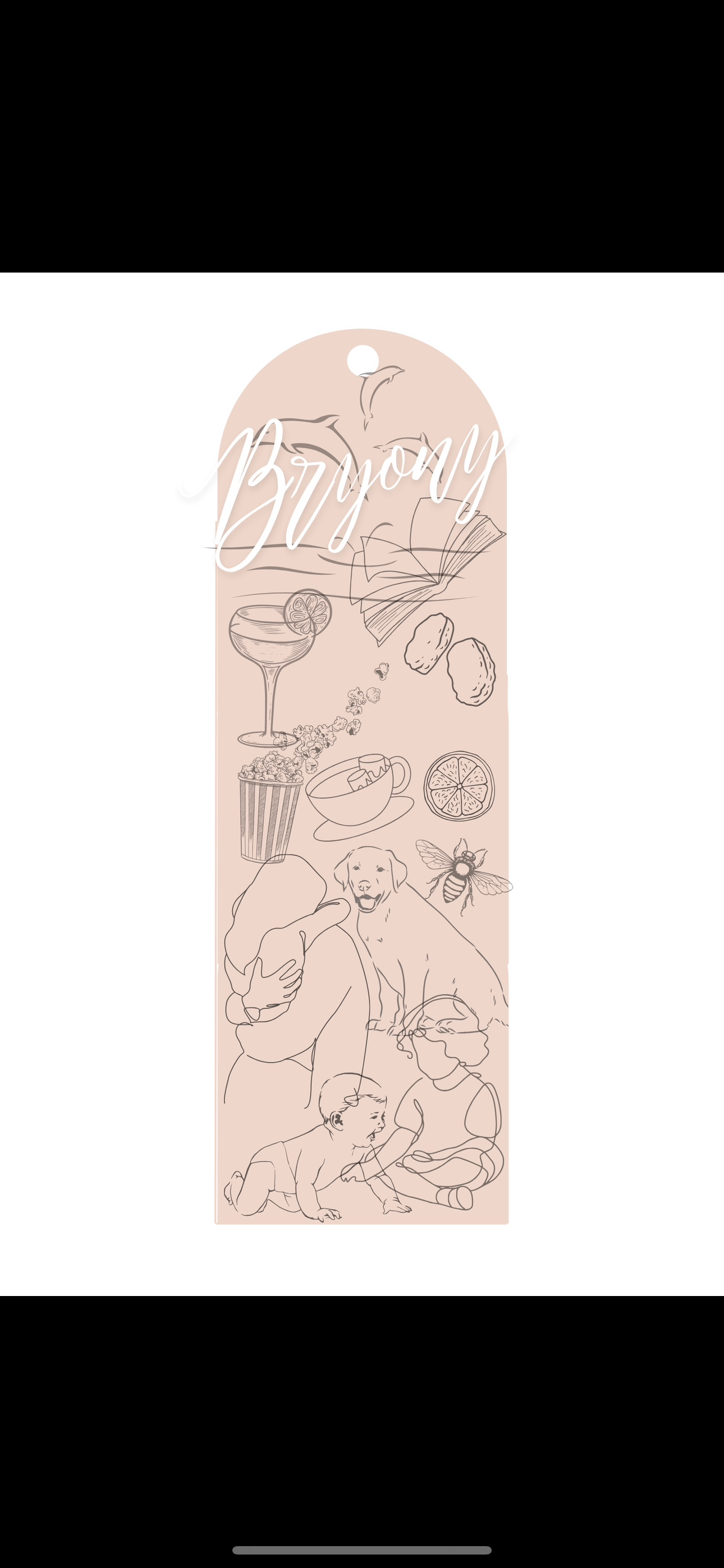 Bespoke Bookmark