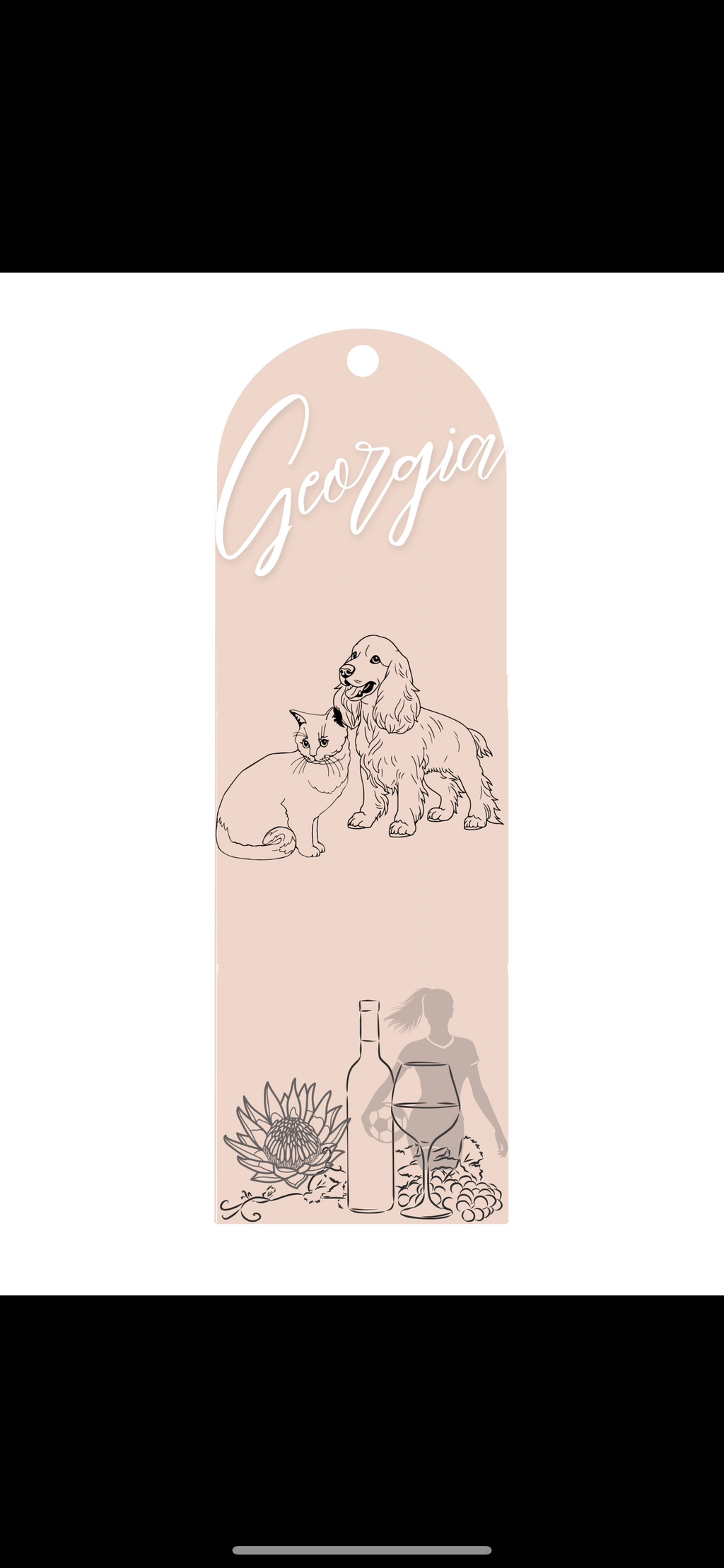 Bespoke Bookmark